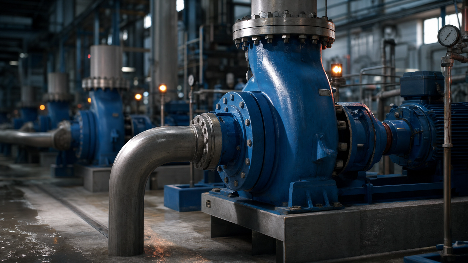 Vacuum pump applications in Water & Environmental