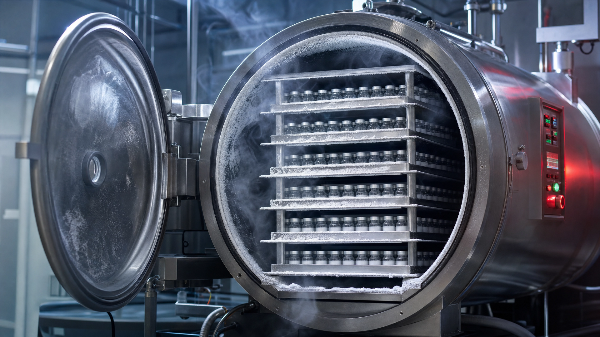 Vacuum pump applications in Freeze Drying