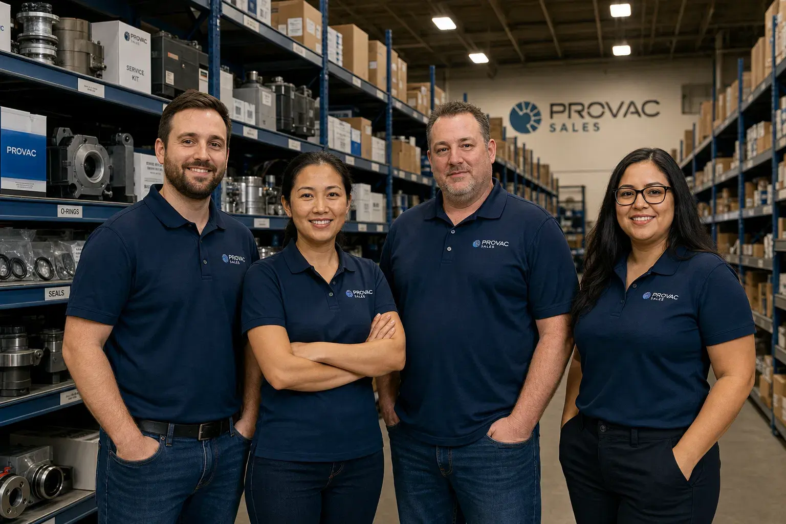 VacPumpSpares team of specialist engineers