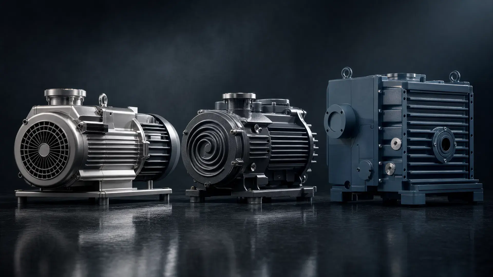 Edwards vacuum pump range including rotary vane, scroll, and dry pumps