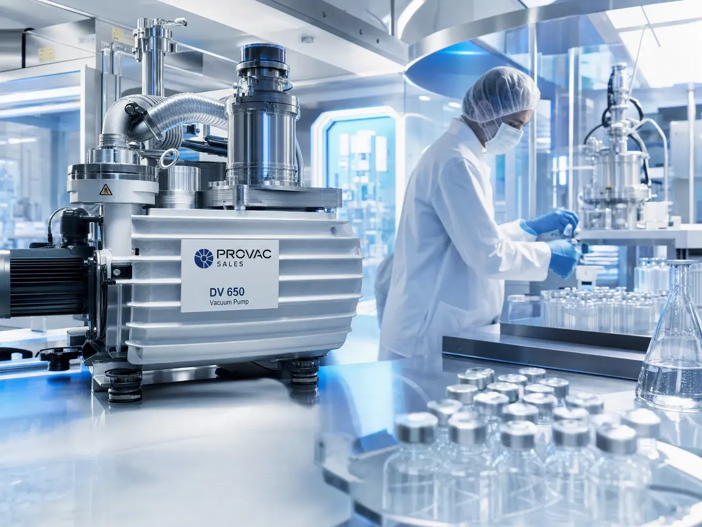 Vacuum pump applications in Medical & Pharmaceutical